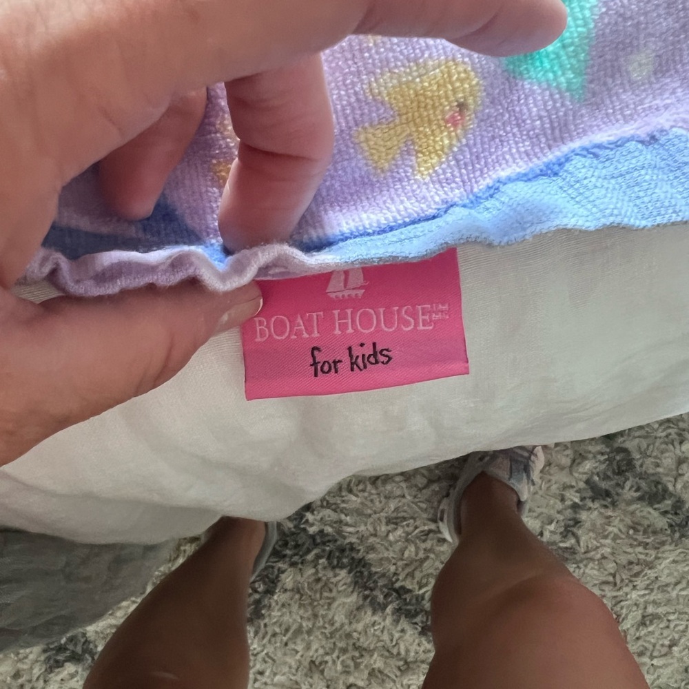 Toddler Girl Swim Poncho